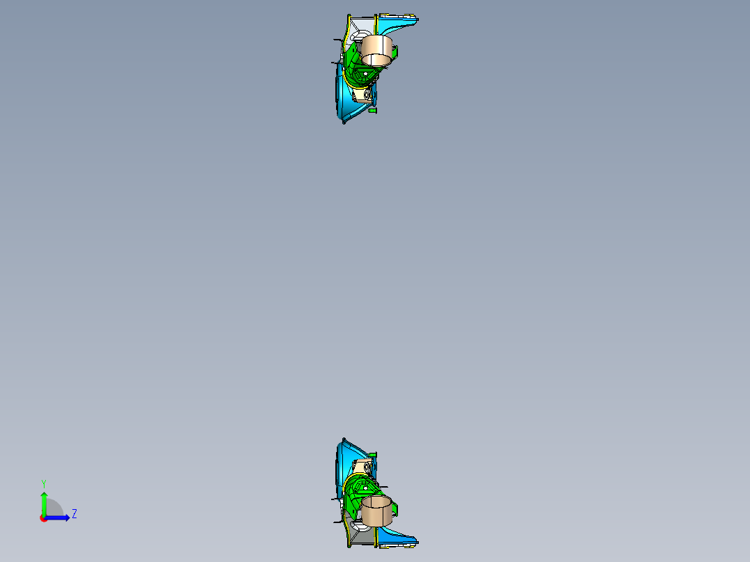 安川机器人爪手 ES165D(UG)左视图