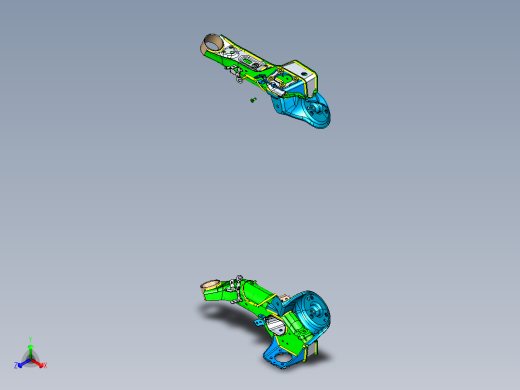安川机器人爪手 ES165D(UG)正等轴测缩略图