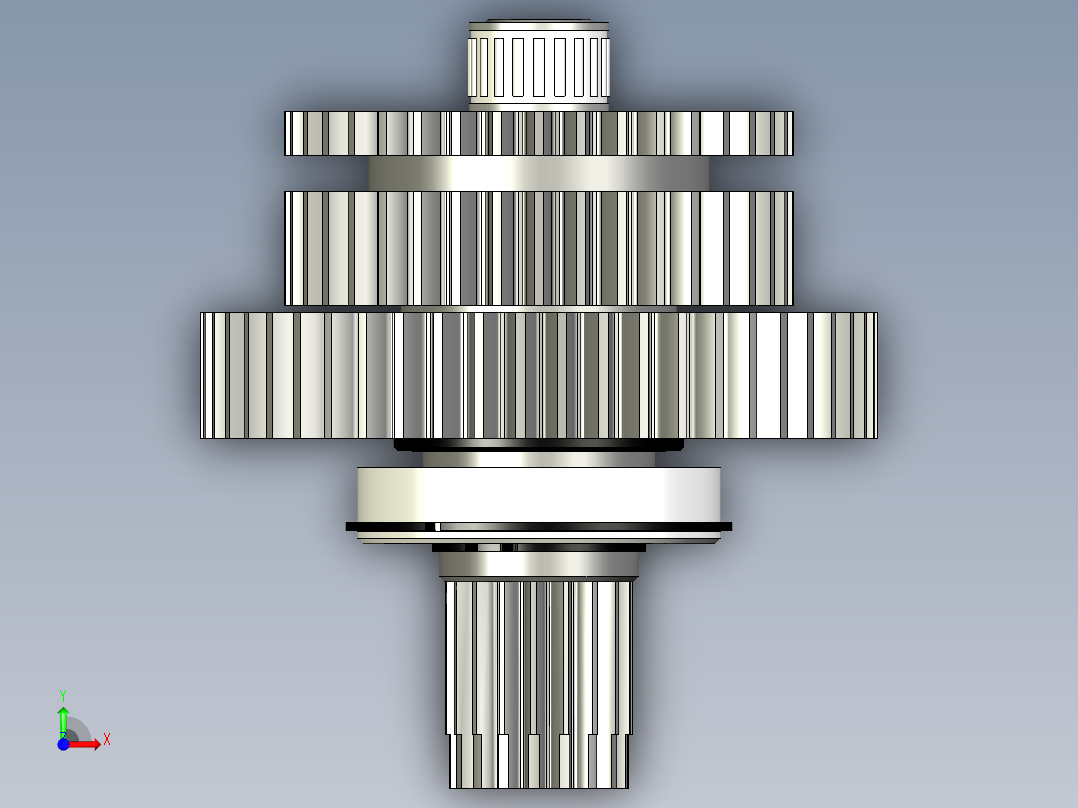 M1004大型农用拖拉机变速箱（福田雷沃前视图