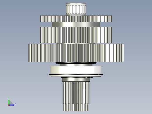 M1004大型农用拖拉机变速箱（福田雷沃左视缩略图