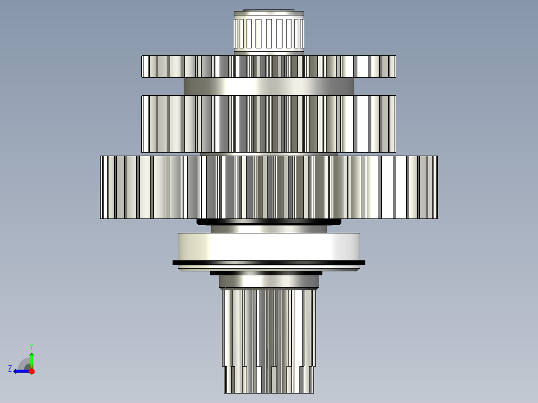 M1004大型农用拖拉机变速箱（福田雷沃右视图