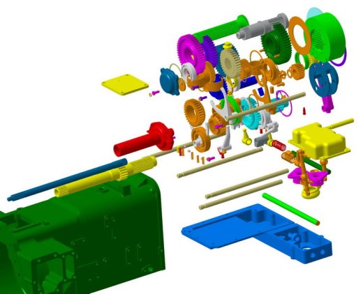 M1004大型农用拖拉机变速箱（福田雷沃缩略图