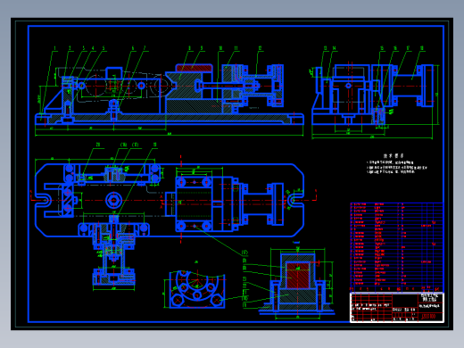 机械毕业设计-0040-工艺夹具-CA6140车床后拖架零件加工工艺及铣底面专用夹具设计