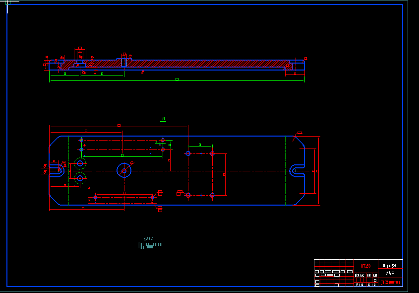 机械毕业设计-0040-工艺夹具-CA6140车床后拖架零件加工工艺及铣底面专用夹具设计