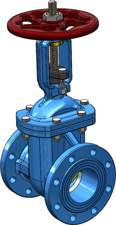sw2015含所有特征阀门