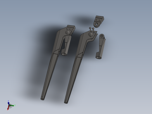 solidworks 管扳手手柄组件