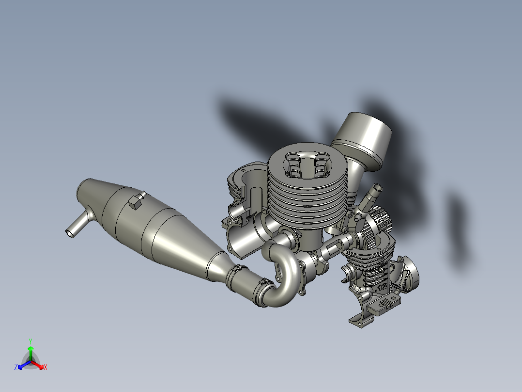 10_12cc海洋潜艇发动机