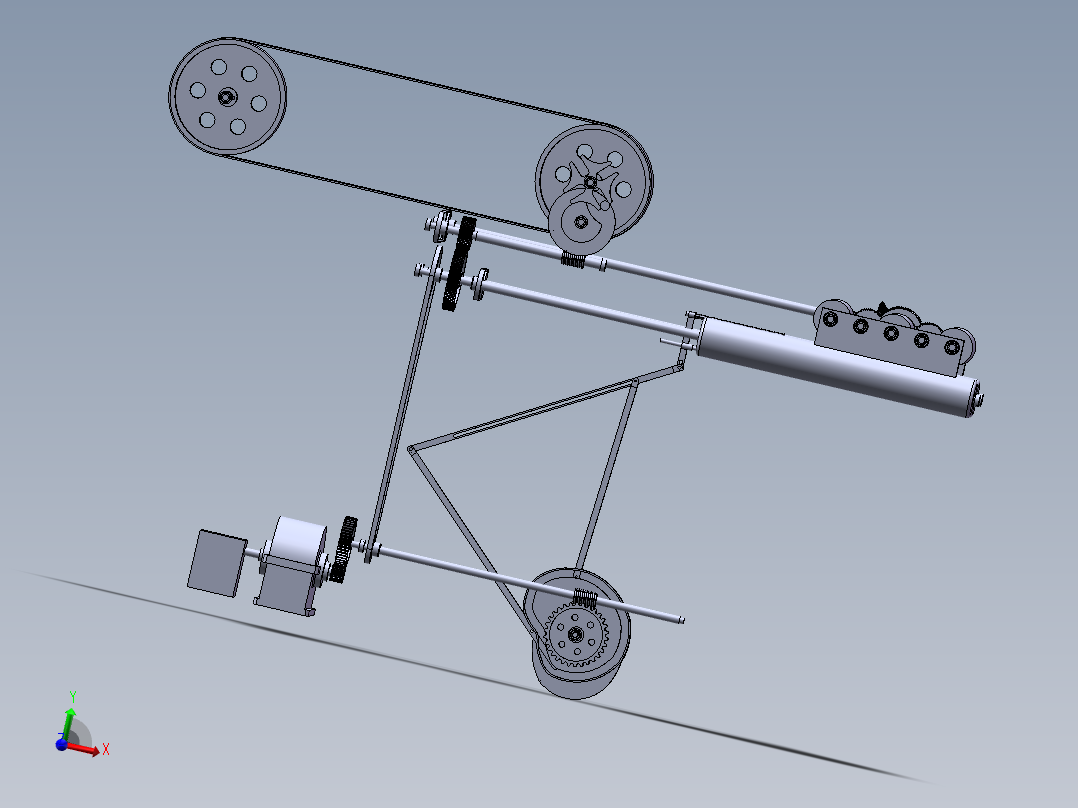 2390 啤酒瓶洗瓶机的设计【说明书+CAD+SOLIDWORKS】