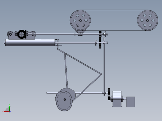 2390 啤酒瓶洗瓶机的设计【说明书+CAD+SOLIDWORKS】后视缩略图
