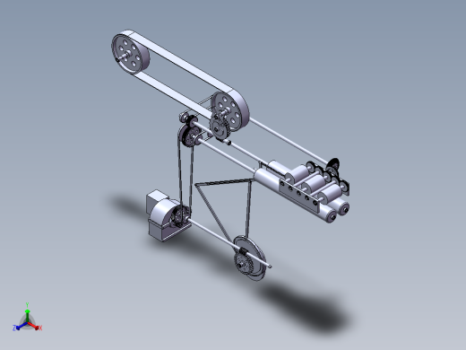 2390 啤酒瓶洗瓶机的设计【说明书+CAD+SOLIDWORKS】正等轴测缩略图