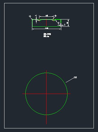 带勾端盖落料拉深冲孔复合模设计
