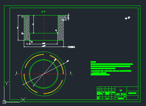 带勾端盖落料拉深冲孔复合模设计