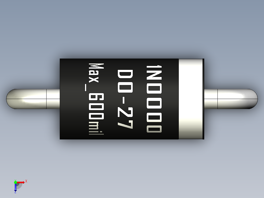 轴向二极管-DO-27_Max_600mil_rev1.0.rar俯视图