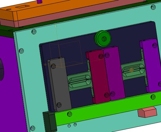 手动轨迹下压针板检查夹具