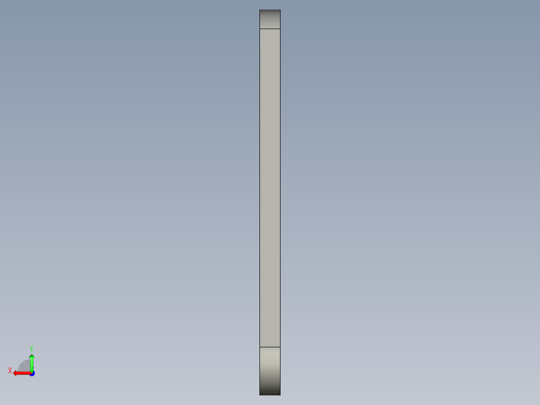 基恩士LV-S61_bracket2_kc图纸模型后视图