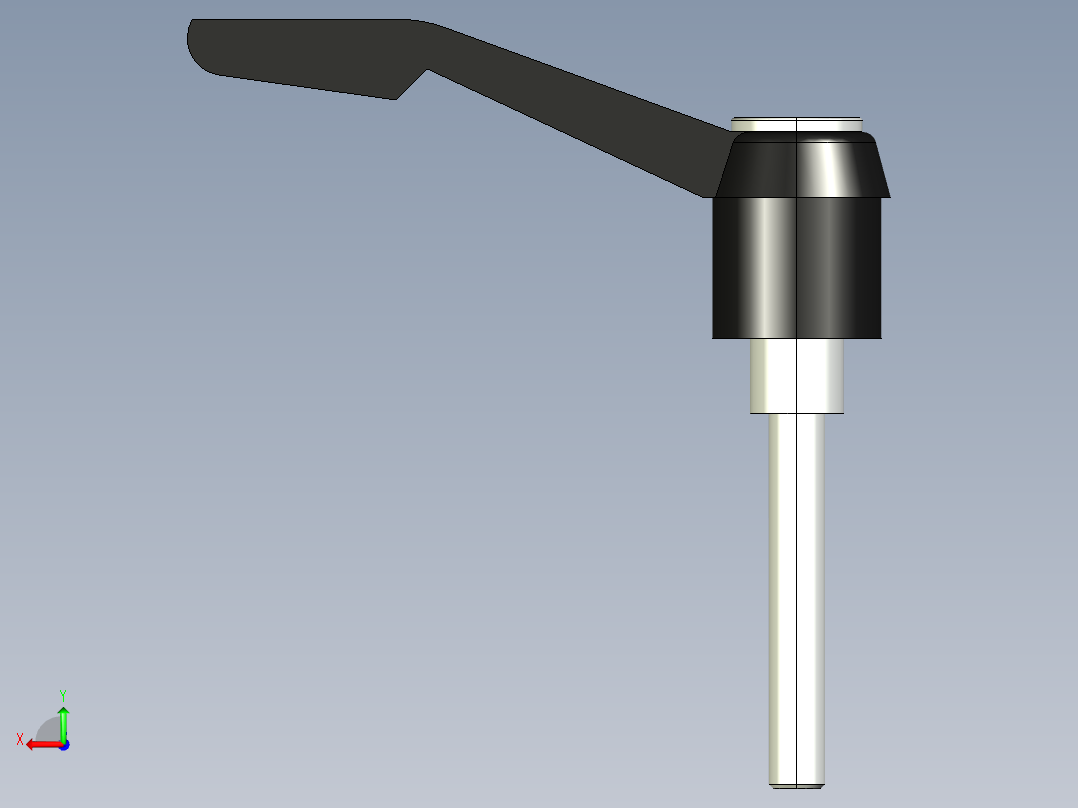 型材-KJN M6X40 CLAMPING LEVER 3842528539后视图