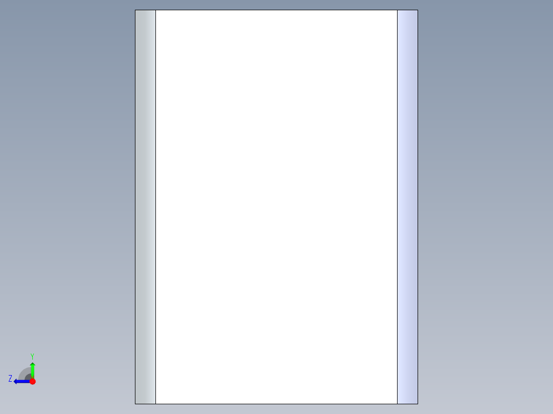 KOSMEKLZ0300-SQ多系列多零件图纸模型多系列多零件图纸模型右视图