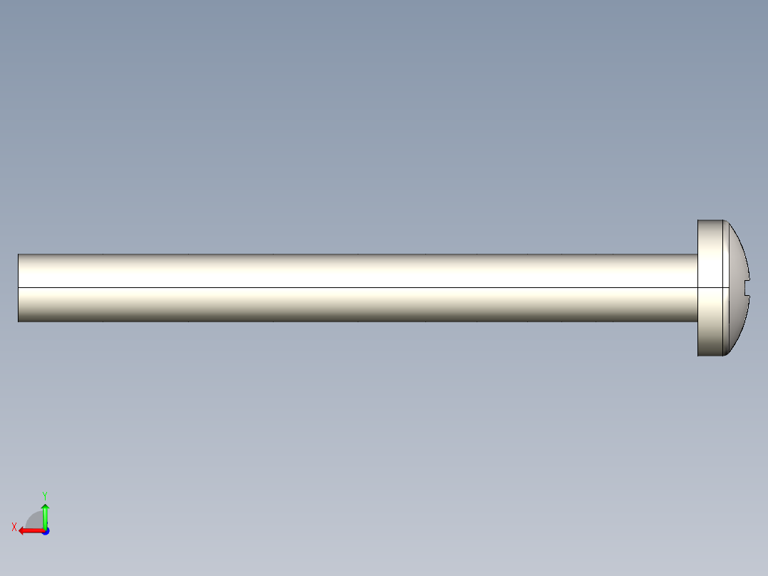 螺丝 M4 十字盘头-Screws M4 Phillips Pan Head Machine Screws后视图