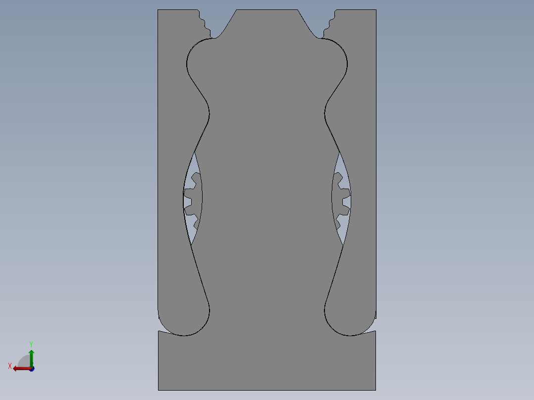 激光下料拼图卡片夹Parasolid, SOLIDWORKS 2015, STEP _ IGES后视图