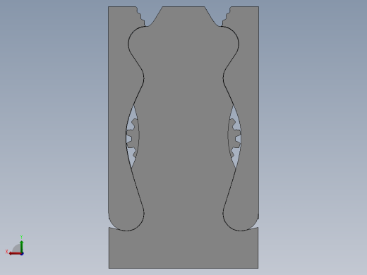激光下料拼图卡片夹Parasolid, SOLIDWORKS 2015, STEP _ IGES后视缩略图