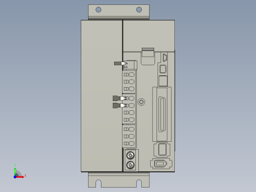 MDDKT2412E伺服马达前视缩略图