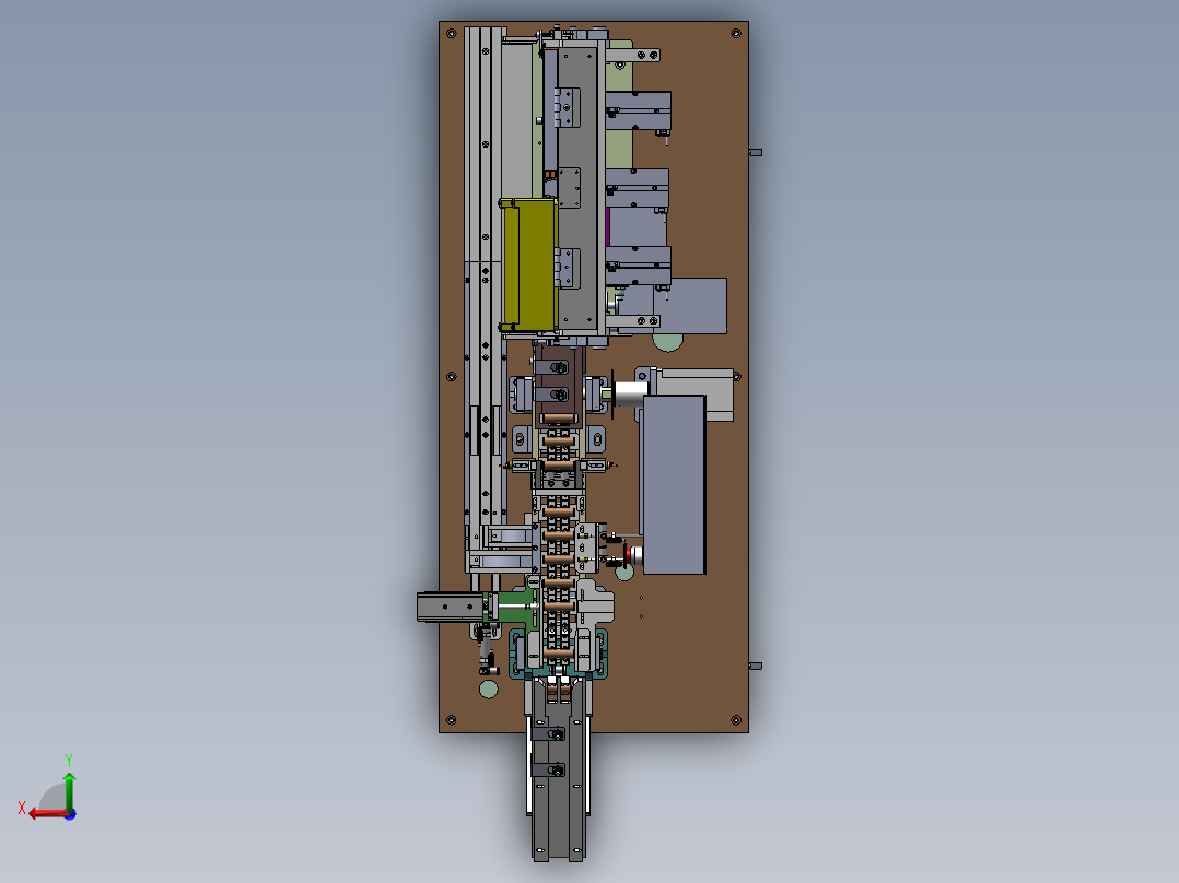 DDPMJ-00度电喷码一体机后视图