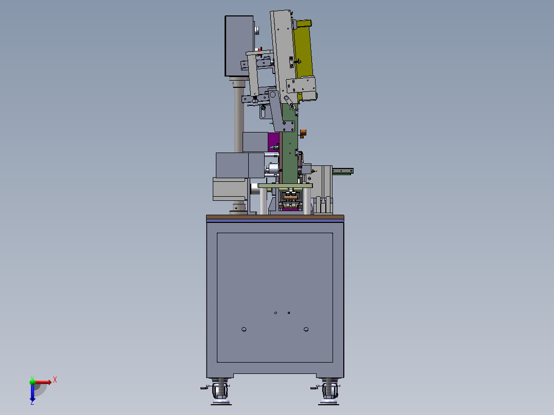 DDPMJ-00度电喷码一体机俯视图