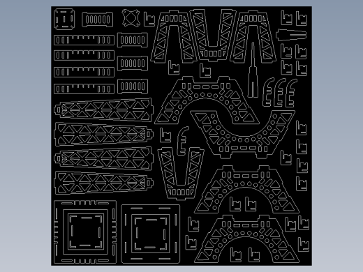 3D-埃菲尔铁塔拼接1