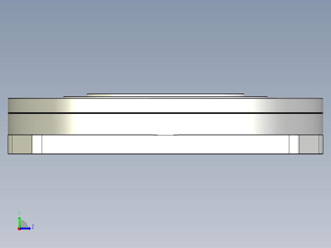 224-030直驱电机左视图