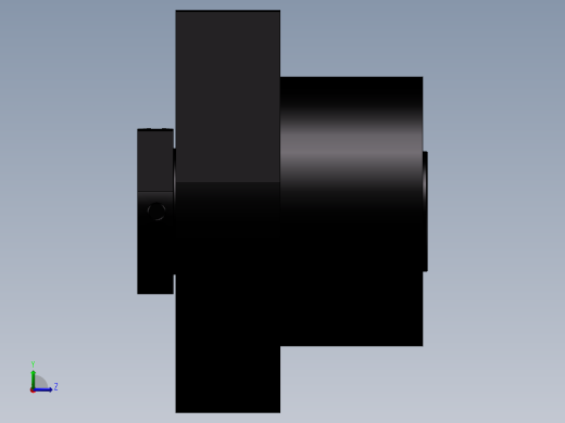 丝杆固定侧LEB01-20左视缩略图