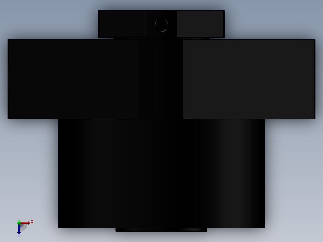 丝杆固定侧LEB01-20俯视图