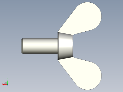 带耳螺钉-DIN_316_Wing_screws_6x0.75x14-11-11_33_2.3_17_6.stp后视缩略图