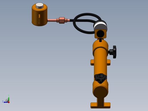 液压千斤顶右视缩略图