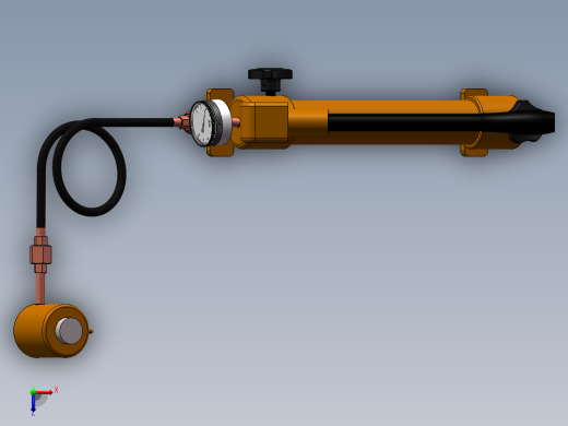 液压千斤顶俯视缩略图