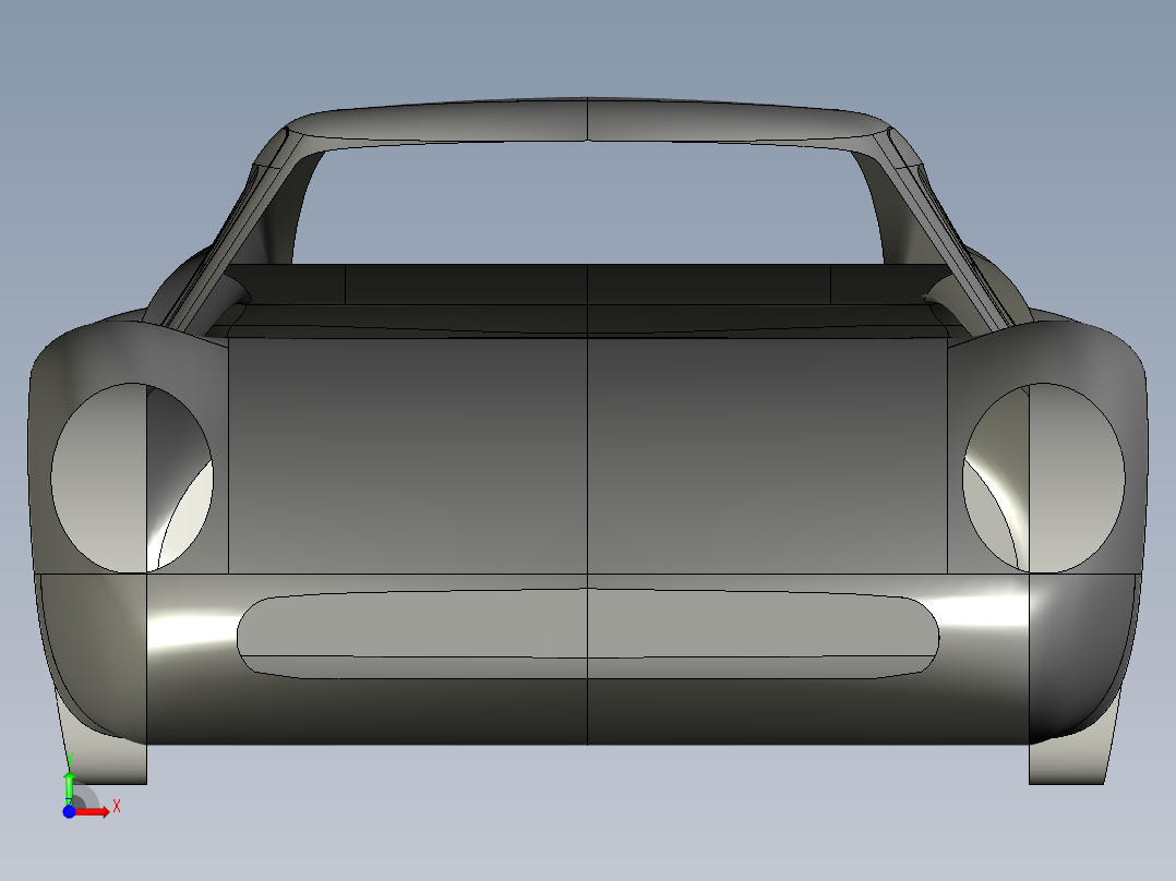 1964 年保时捷 904 GTS 超级跑车前视图