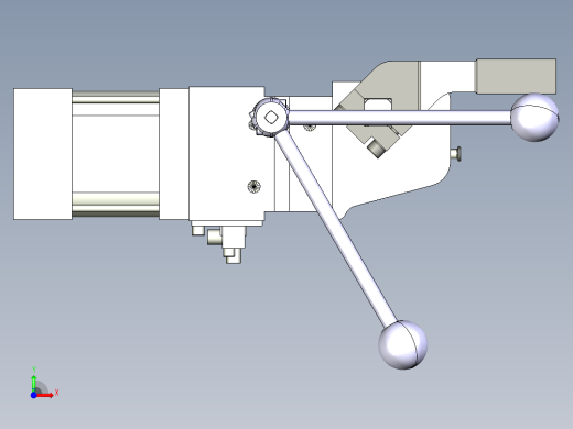 德克斯TUNKERS气缸数模V2 63.1 Z A12 T12 5~44_GRAD前视缩略图