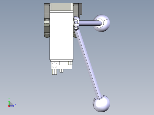 德克斯TUNKERS气缸数模V2 63.1 Z A12 T12 5~44_GRAD左视缩略图