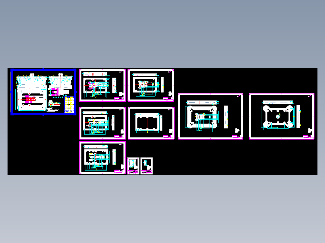 五孔托架的冲压模具设计-级进模983427==770ku