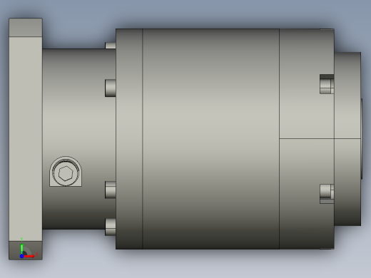 直齿孔PLE160-L2-LC 35-114.3-200-M12-ZJ.STEP前视缩略图