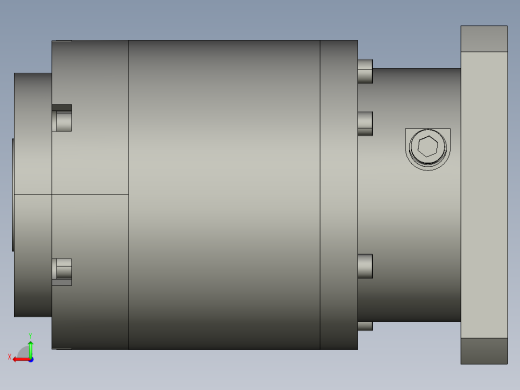 直齿孔PLE160-L2-LC 35-114.3-200-M12-ZJ.STEP后视缩略图
