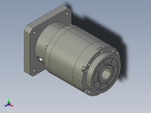直齿孔PLE160-L2-LC 35-114.3-200-M12-ZJ.STEP正等轴测缩略图