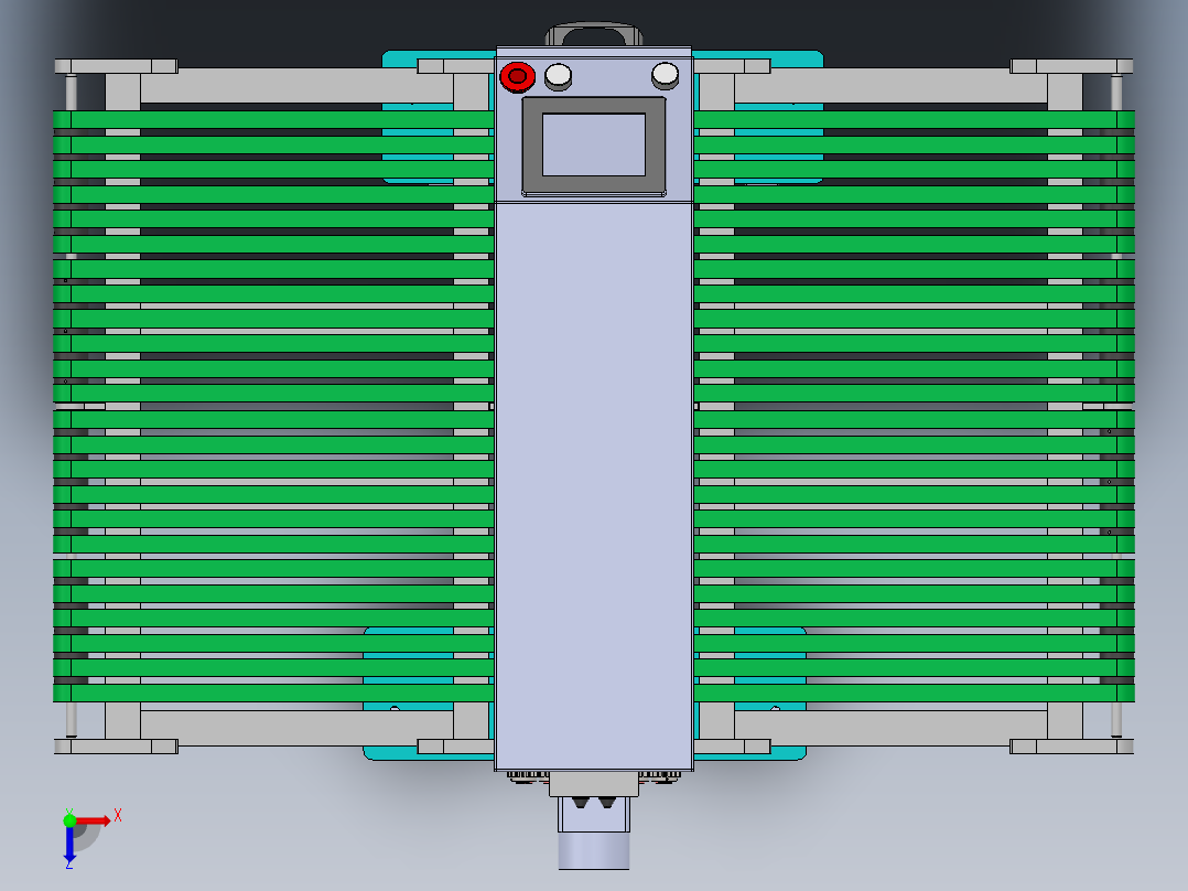 液晶面板清洁机sw18可编辑俯视图