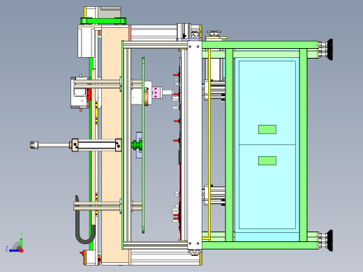 艾美特自动打胶预压一体机设备右视缩略图