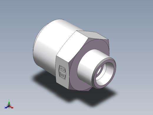 美制锥螺纹、1DN-22-16正等轴测缩略图