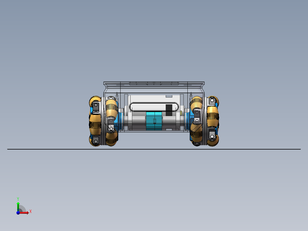 AGV小车、AGV(137)前视图