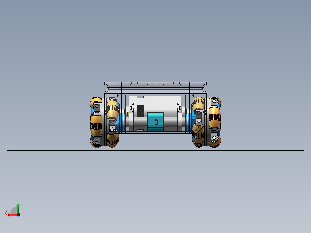 AGV小车、AGV(137)后视图