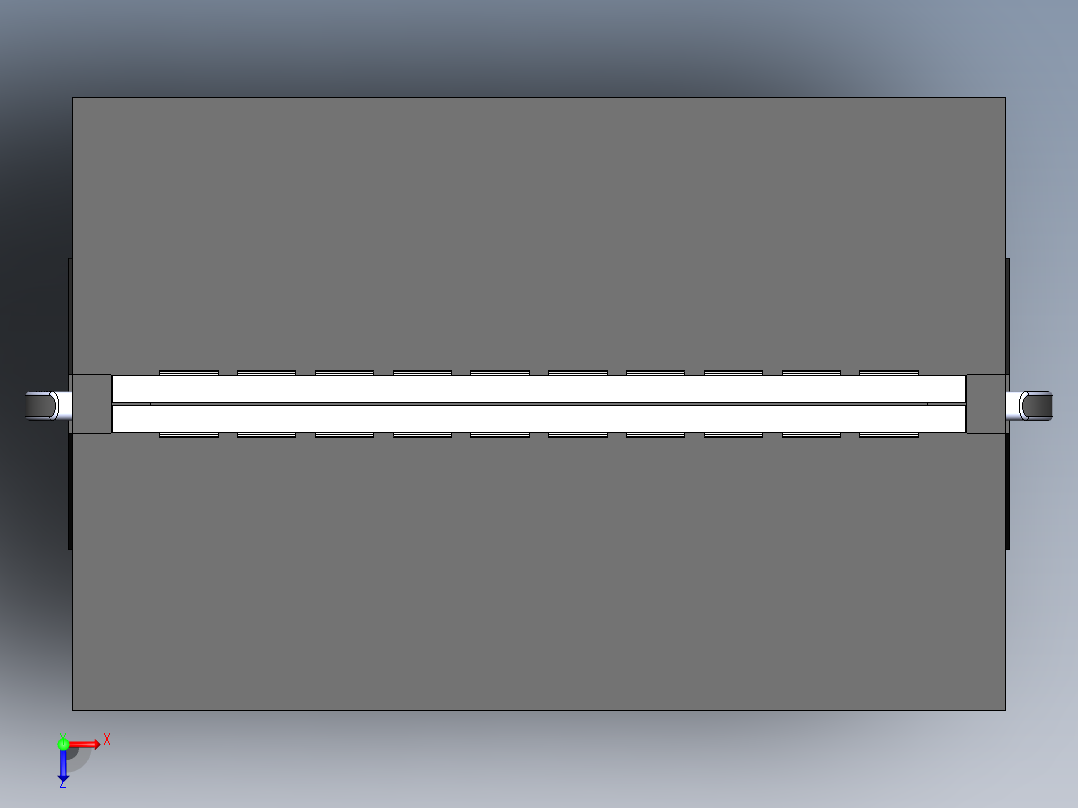 货架、双面物料整理架俯视图