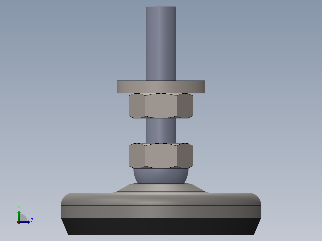 脚杯、脚垫(5)左视图
