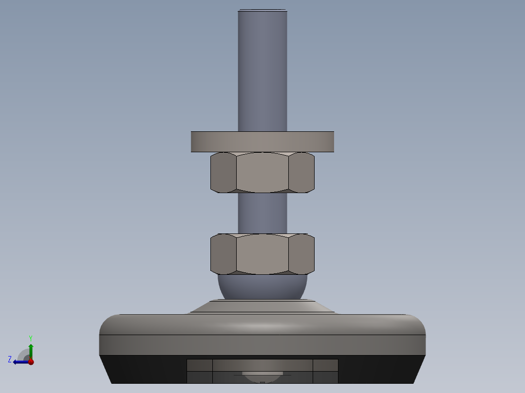 脚杯、脚垫(5)右视图