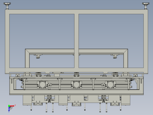 扩展网折边整形一体机俯视缩略图